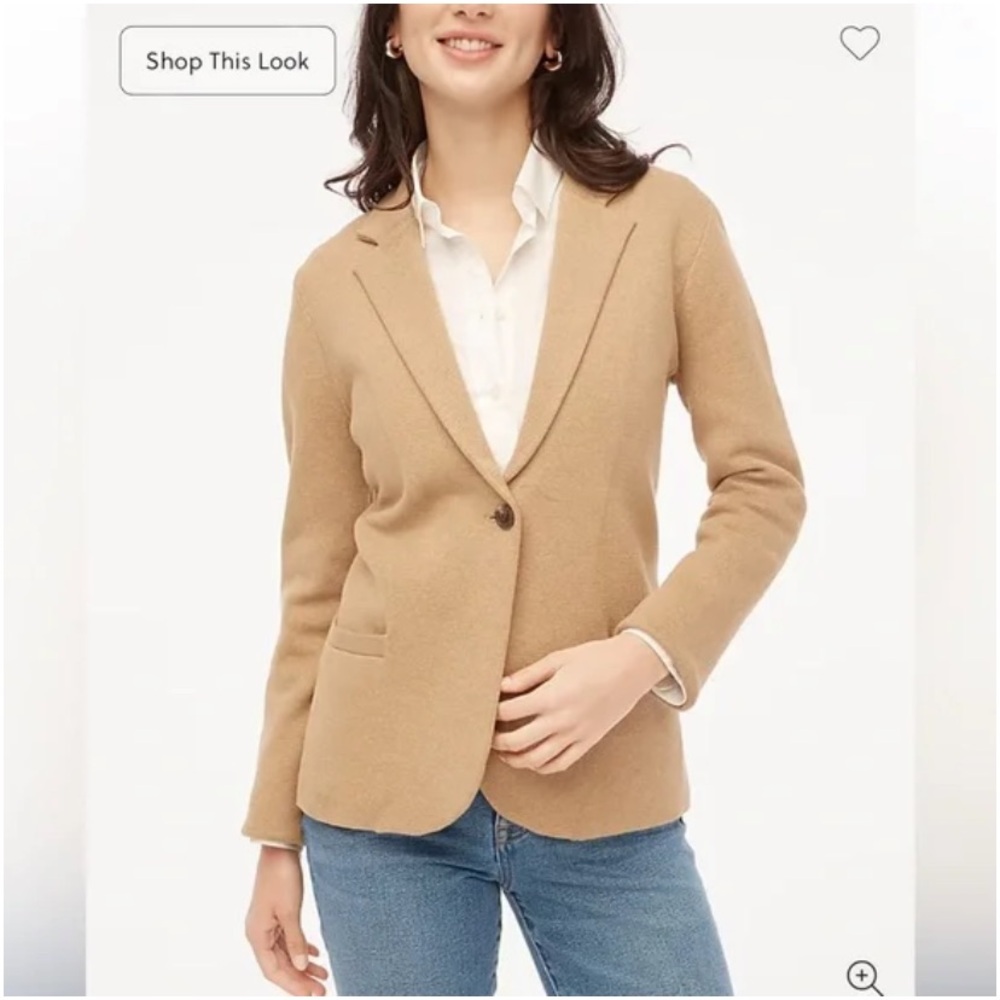 J. Crew Sweater Blazer